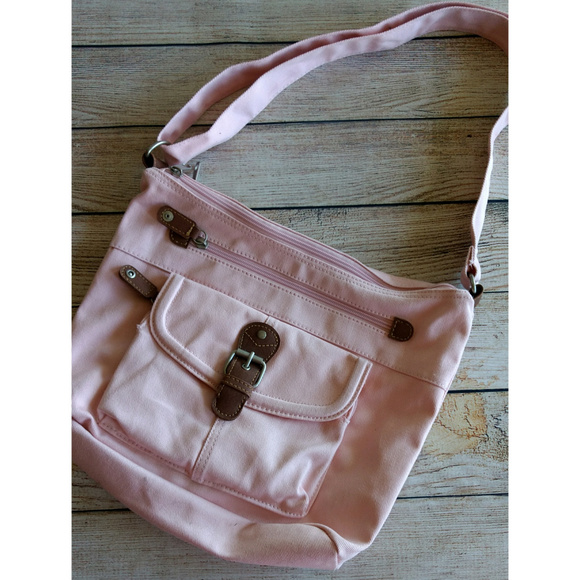 Handbags - (NWOT) Canvas Crossbody Purse